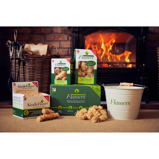 Certainly Wood Ltd Flamers Natural Firelighters Pack 24