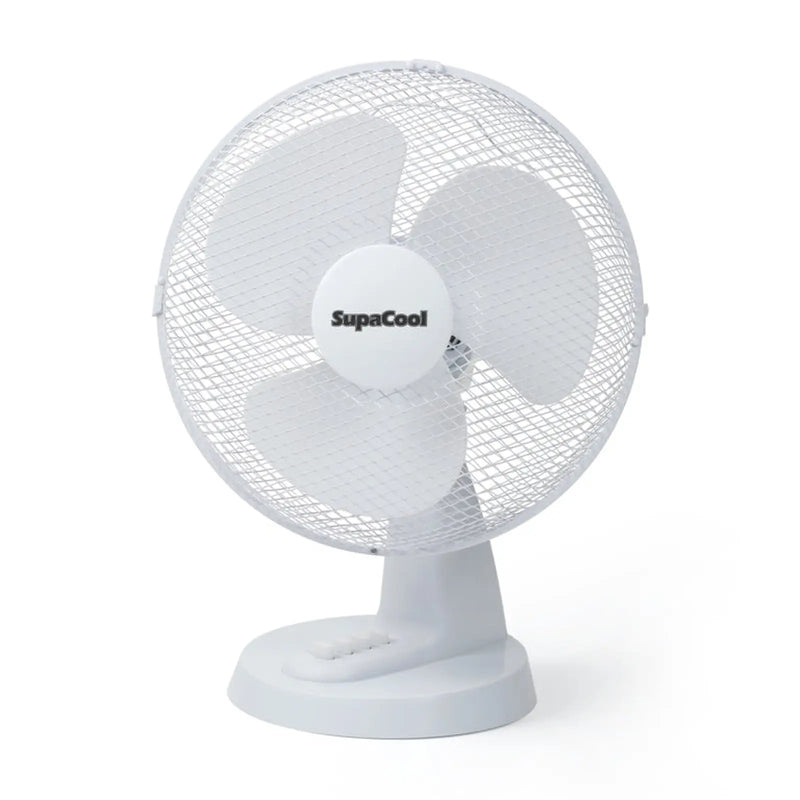 SupaCool Oscillating Desk Fan 12"