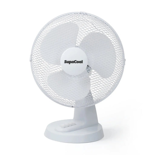 SupaCool Oscillating Desk Fan 12"