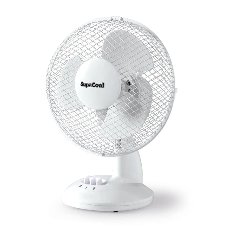 SupaCool Oscillating Desk Fan 9"