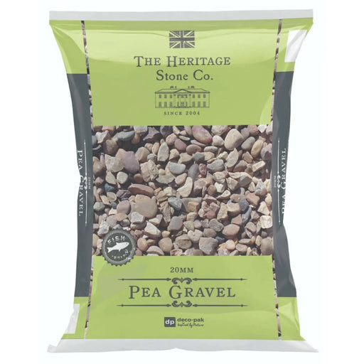 Deco-Pak Pea Gravel Aggregate 20mm Large Approx 20kg