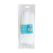 Securlec White Cable Ties 4.5mm x 200mm Pack 100