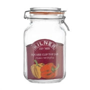 Kilner Clip Top Jar - Square 2L