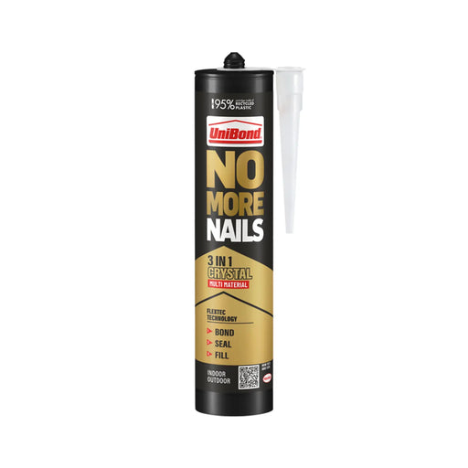 UniBond No More Nails 3 In 1 Cartridge Transparent