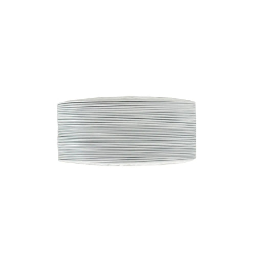 Securlec White PVC Flexible Ducting 1m x 100mm 4"