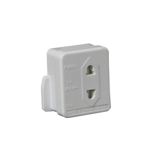 Securlec Fused Shaver & Toothbrush Adaptor 1 Amp Skin Packed