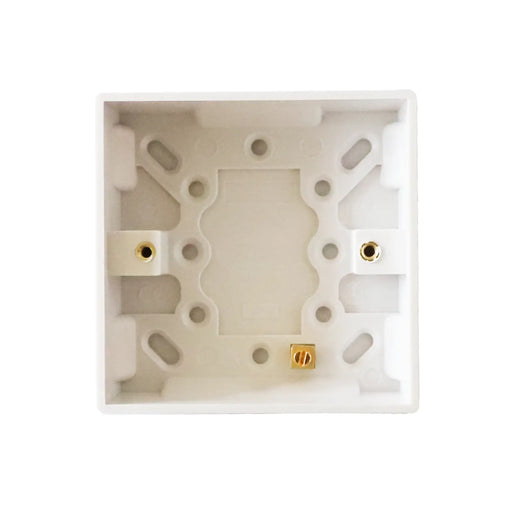 Securlec Single Pattress Box Square 35mm
