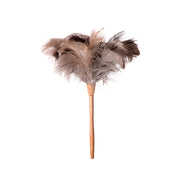 Groundsman Ostrich Feather Duster With Bamboo Handle Handle 30cm/Duster 18cm