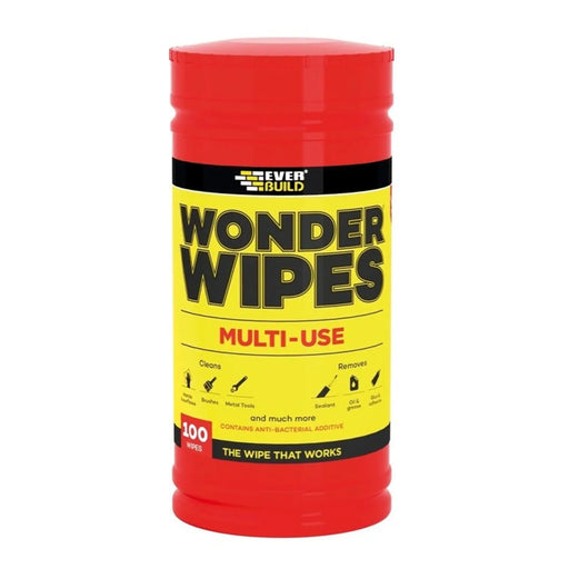 Everbuild Wonder Wipes Tub Of 100