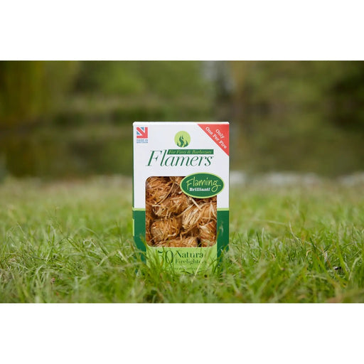 Certainly Wood Ltd Flamers Natural Firelighters Pack 50