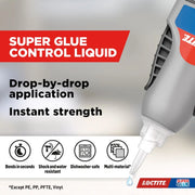 Loctite Super Glue Control Liquid 4g