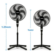 SupaCool High Velocity Pedestal Fan 16"