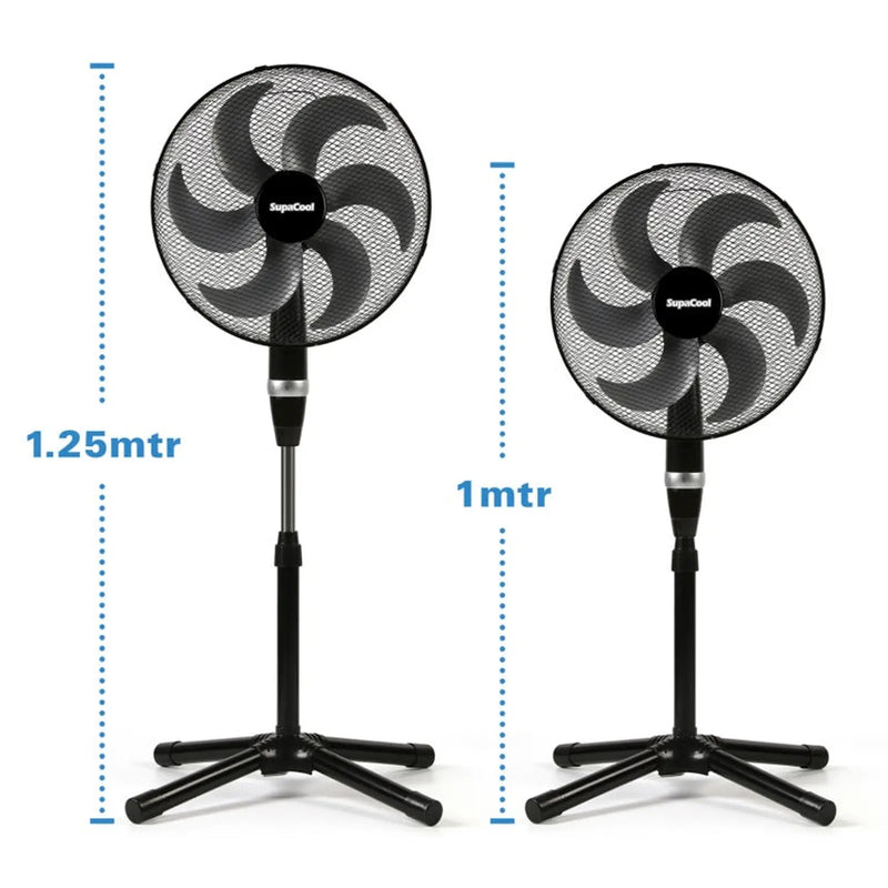 SupaCool High Velocity Pedestal Fan 16"
