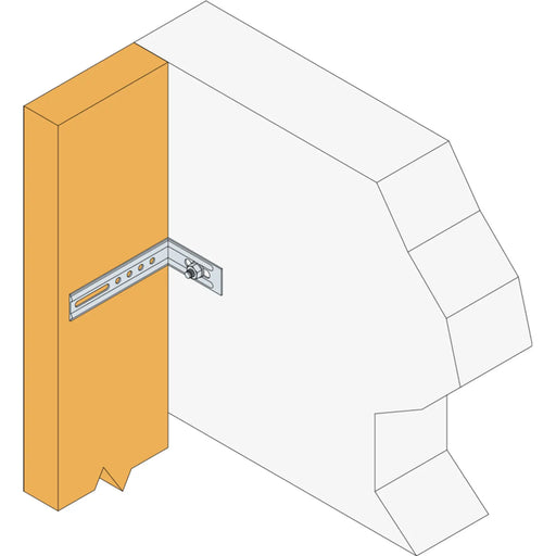 Simpson Strong Tie Multi Angle Bracket 55 x 72 x 30