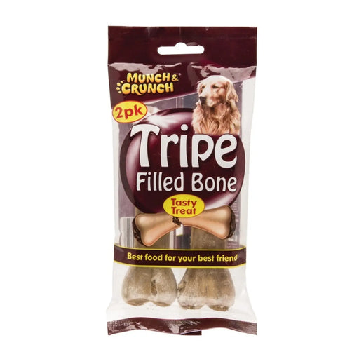 Stax Munch & Crunch Tripe Filled Bone 2 Pack