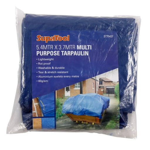 SupaTool Tarpaulin 5.4m x 3.7m