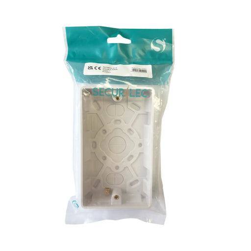 Securlec Double Pattress Box 25mm