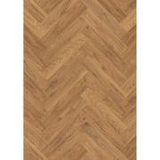 Kronospan Herringbone Firebrand Oak Laminate Flooring 0.87m2