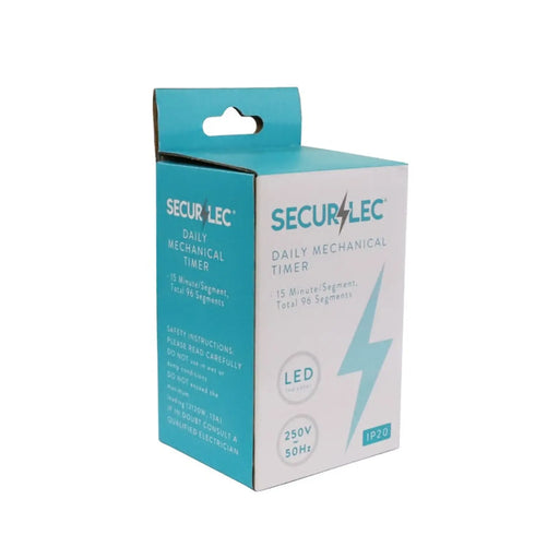 Securlec Mechanical Plug In Timer IP20 Daily