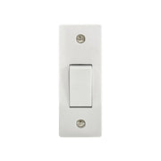 Securlec 1 Gang 2 Way Architrave Switch Round Edge