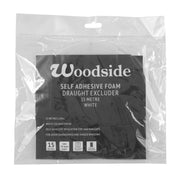 Woodside Self Adhesive Foam Draught Excluder 15m White
