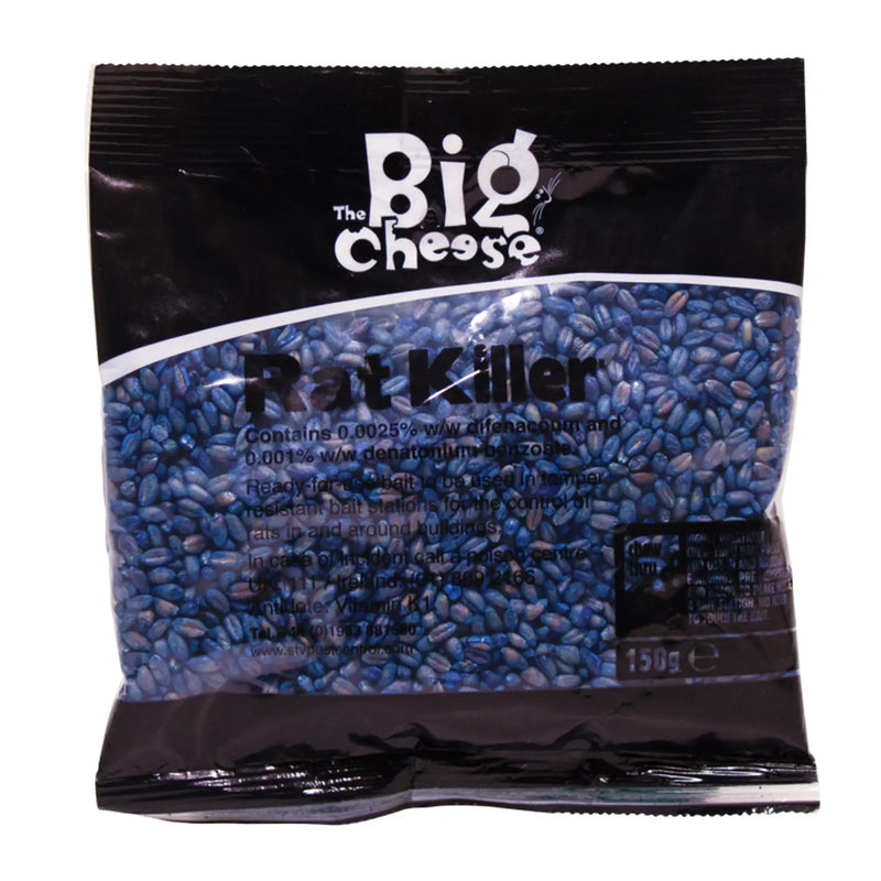 The Big Cheese Rat Killer Grain Bait 150g