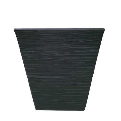 Strata Verona Graphite Small Tapered Square Planter 34cm