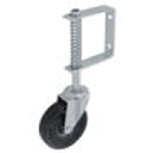 Smiths Ironmongery Spring Loaded Gate Castor 100mm