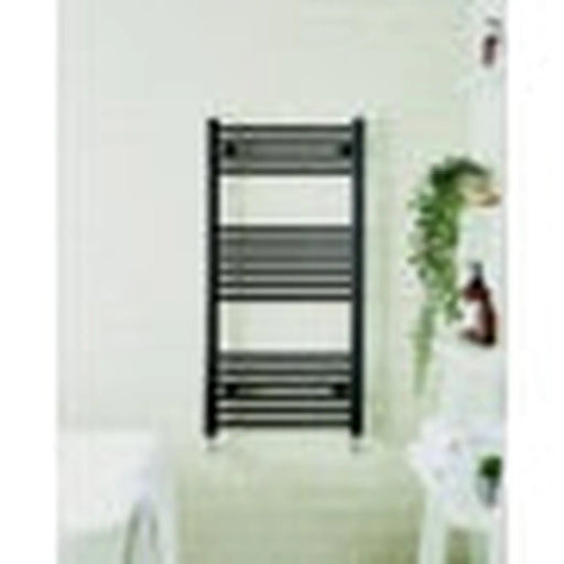 Kartell Straight Black Towel Rail 22mm x 600mm x 800mm