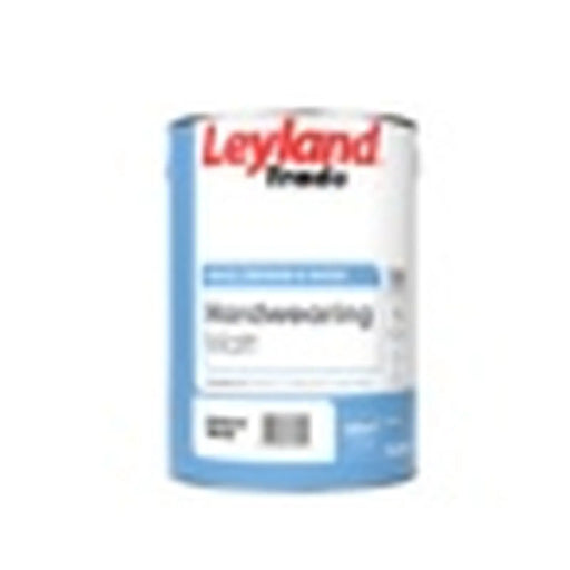 Leyland Trade Hardwearing Matt 5L Brilliant White