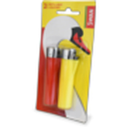 Swan Refillable Lighters Blister Pack of 2