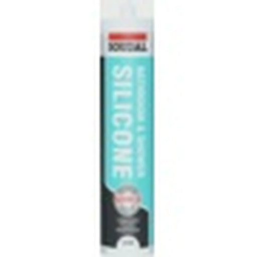 Soudal Bathroom & Shower Silicone 300ml Brilliant White