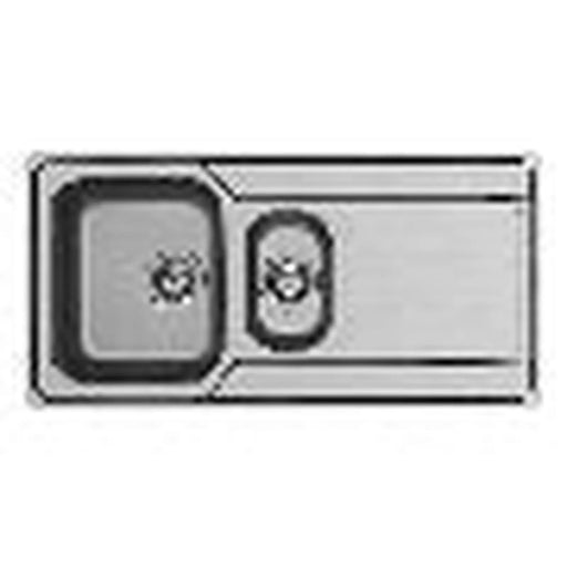 Pyramis Athena Stainless Steel 1.5 Bowl Sink & Tap 1000 x 500mm