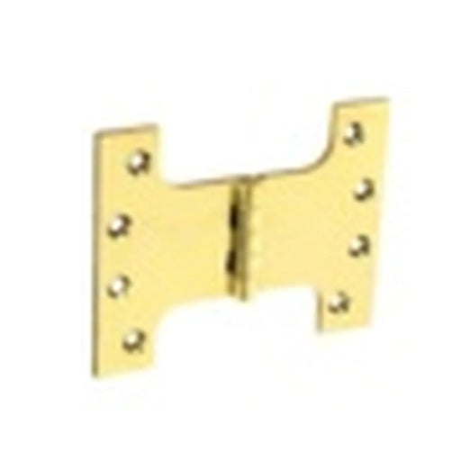 Securit Parliament Hinges Polished Brass (1 1/2 Pair) 4" x 3" x 5" - Pack of 1