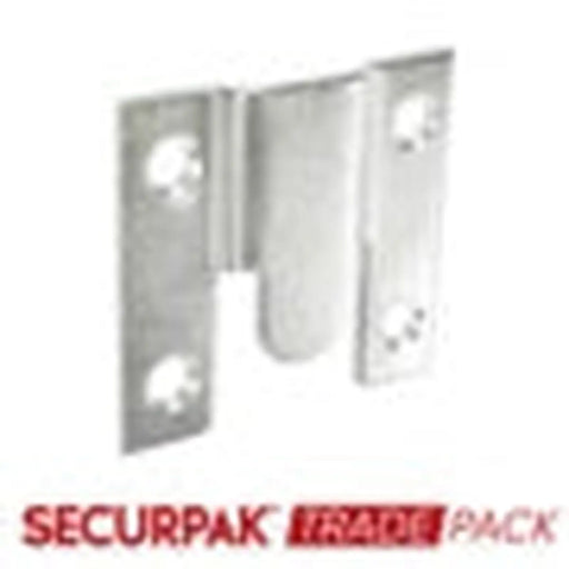 Securpak Flush Mounts Zinc Plated 35mm 4 Pack