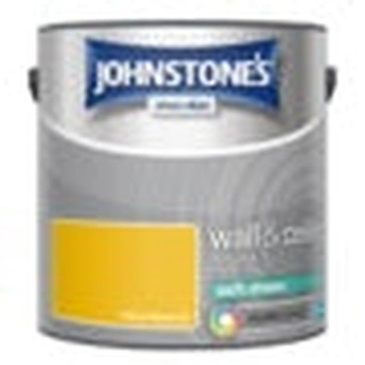 Johnstone's Wall & Ceiling Soft Sheen 2.5L Yellow Diamond