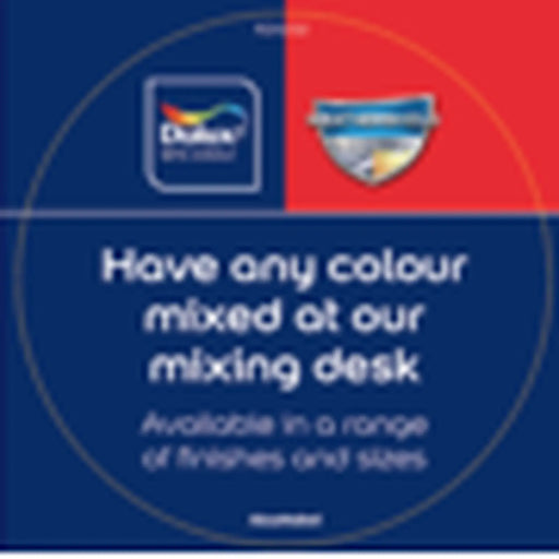 Dulux Retail Independent Weathershield Col Mix Round Wobbler 100 x 100mm No Arm