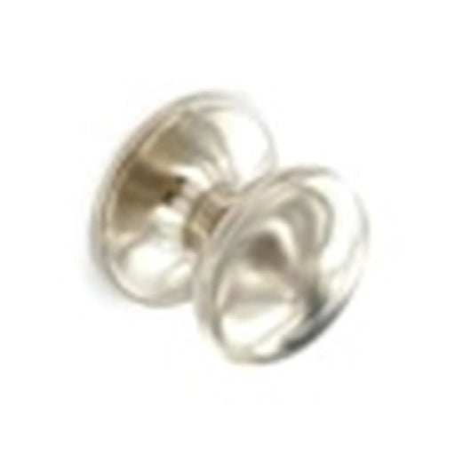 Securit Brushed Nickel Centre Knob 75mm - Pack of 2