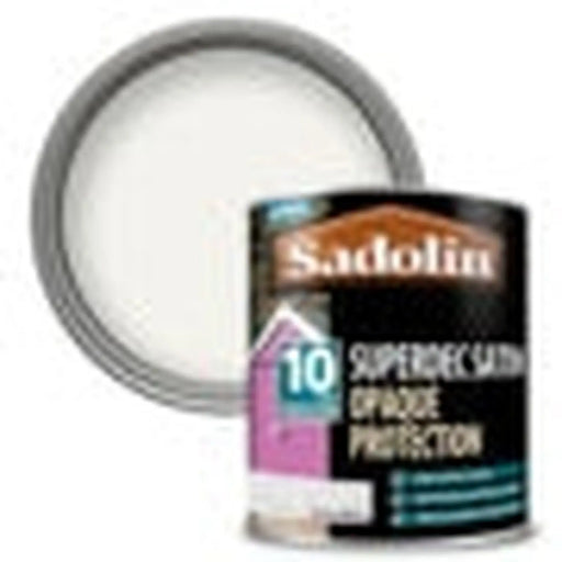 Sadolin Superdec Satin 1L Super White