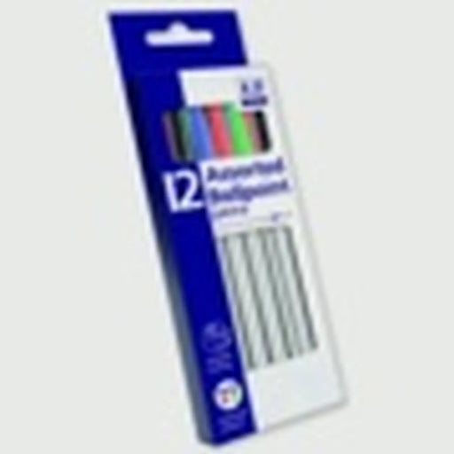A Star Assorted Ballpoint Pens Pack 12