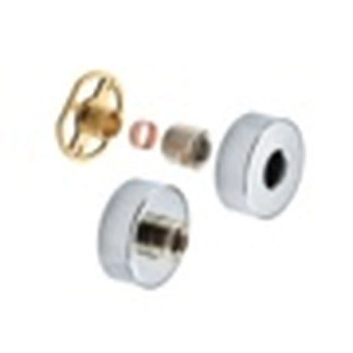 SupaPlumb Round Bar Valve Shower Fitting Kit