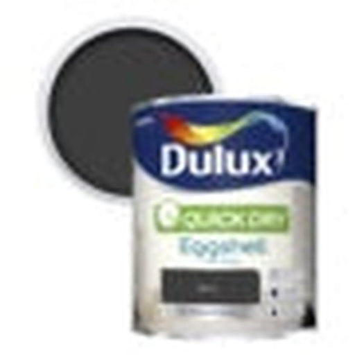 Dulux Quick Dry Eggshell 750ml Black