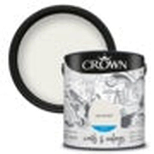 Crown Walls & Ceilings Matt 2.5L Sail White