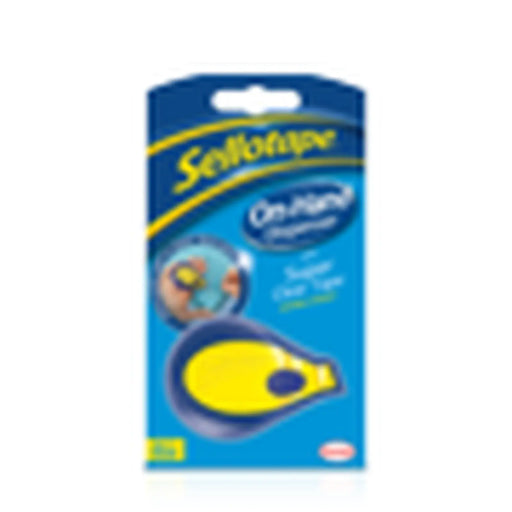 Sellotape On Hand Dispenser Including 18mm x 15m Roll