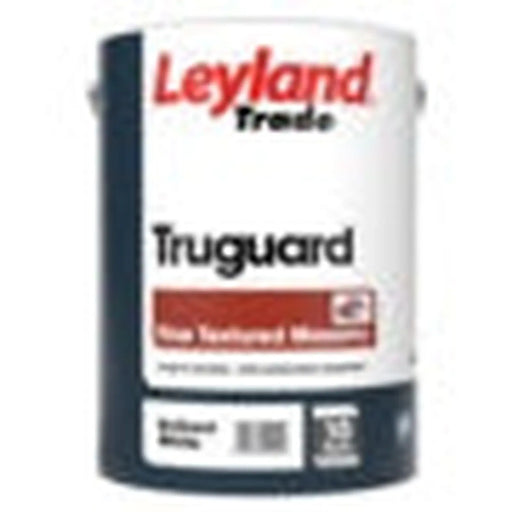 Leyland Trade Truguard Fine Texture Masonry Paint 5L Brilliant White