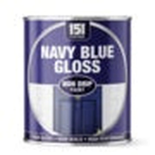 151 Coatings Non Drip Gloss Paint 300ml Navy Blue