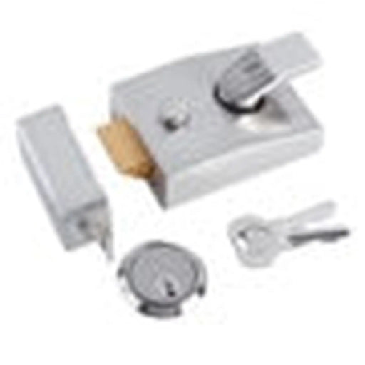 Yale Deadlocking Nightlatch 60mm Chrome