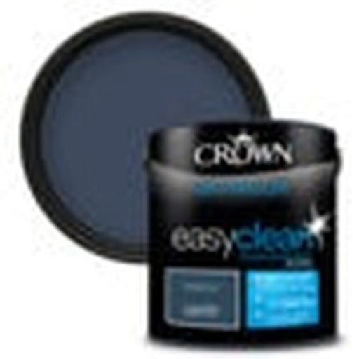 Crown Easyclean Bathroom Mid Sheen 2.5L Midnight Navy
