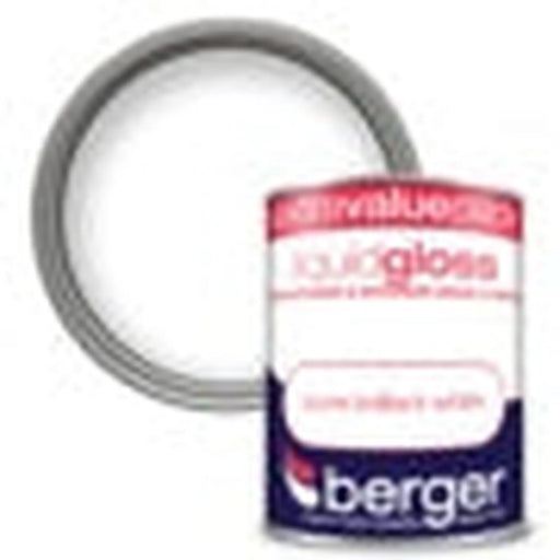 Berger Liquid Gloss 1.25L Pure Brilliant White