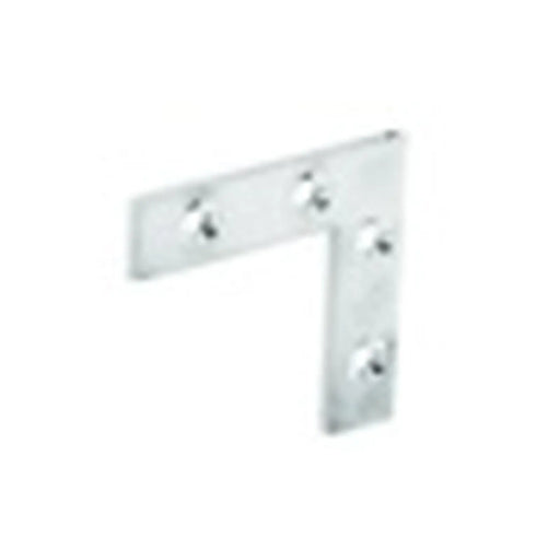 Securit Corner Plates Zinc Plated (2) 75mm